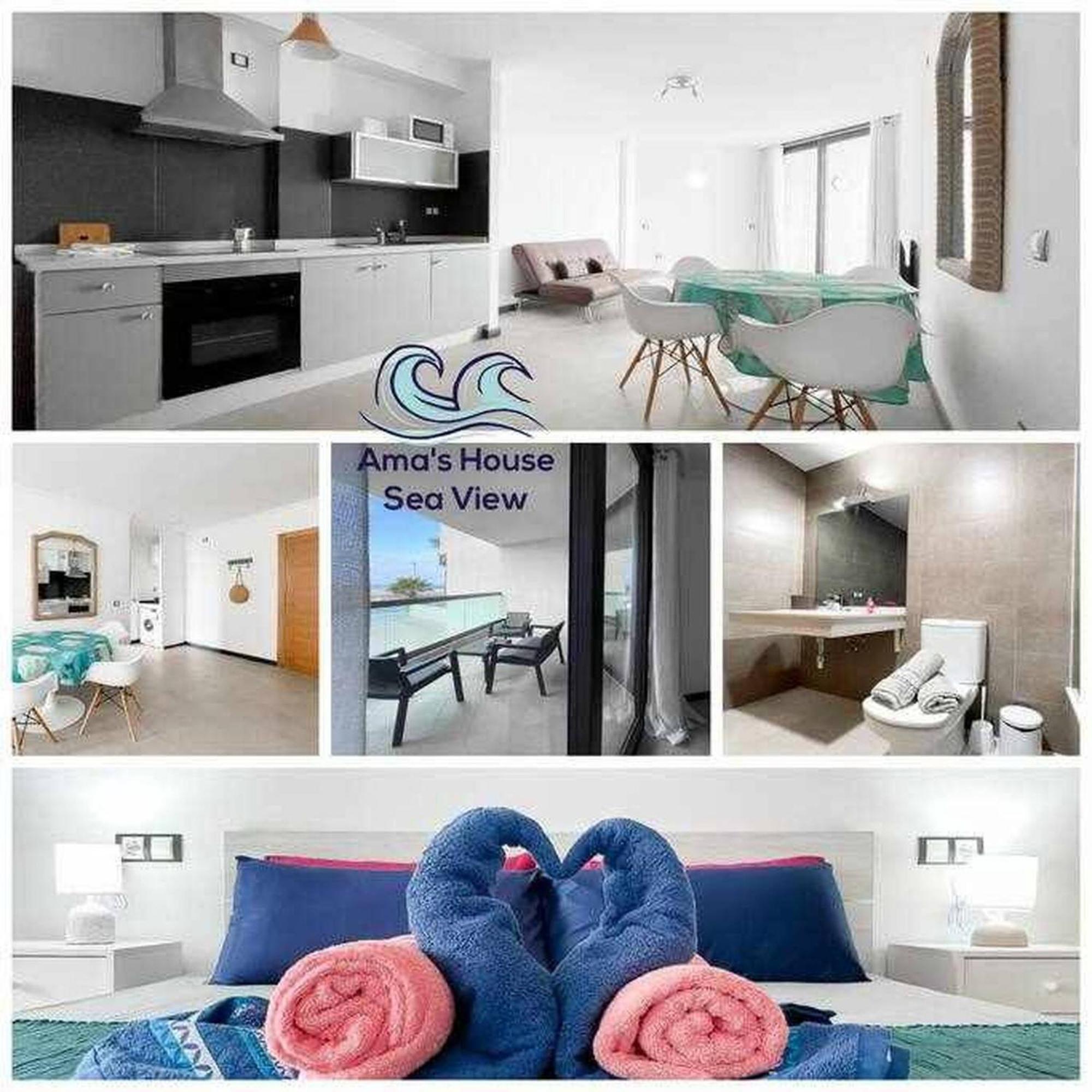 Amas House Sea View Wifi Free By Rentalfue Cotillo Екстериор снимка